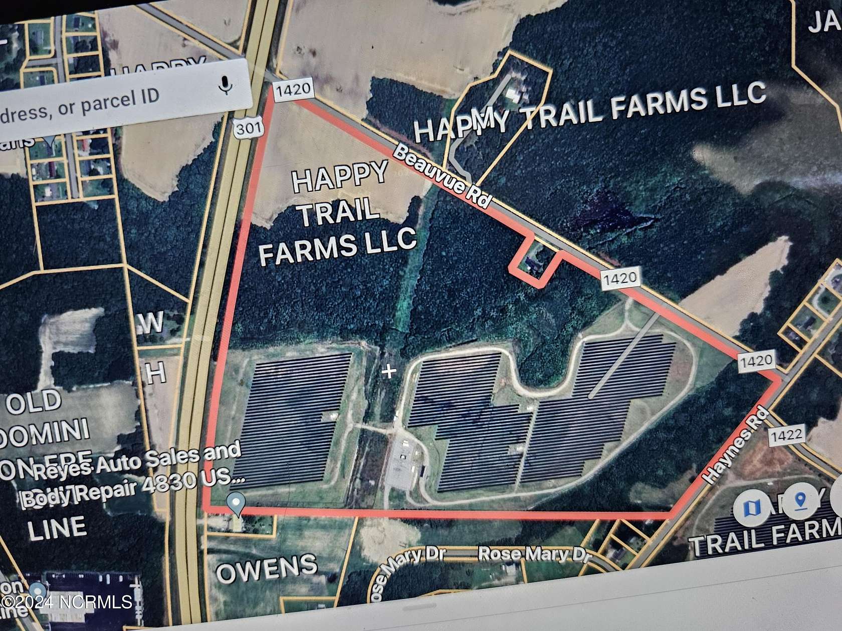 18 Acres of Mixed-Use Land for Sale in Elm City, North Carolina