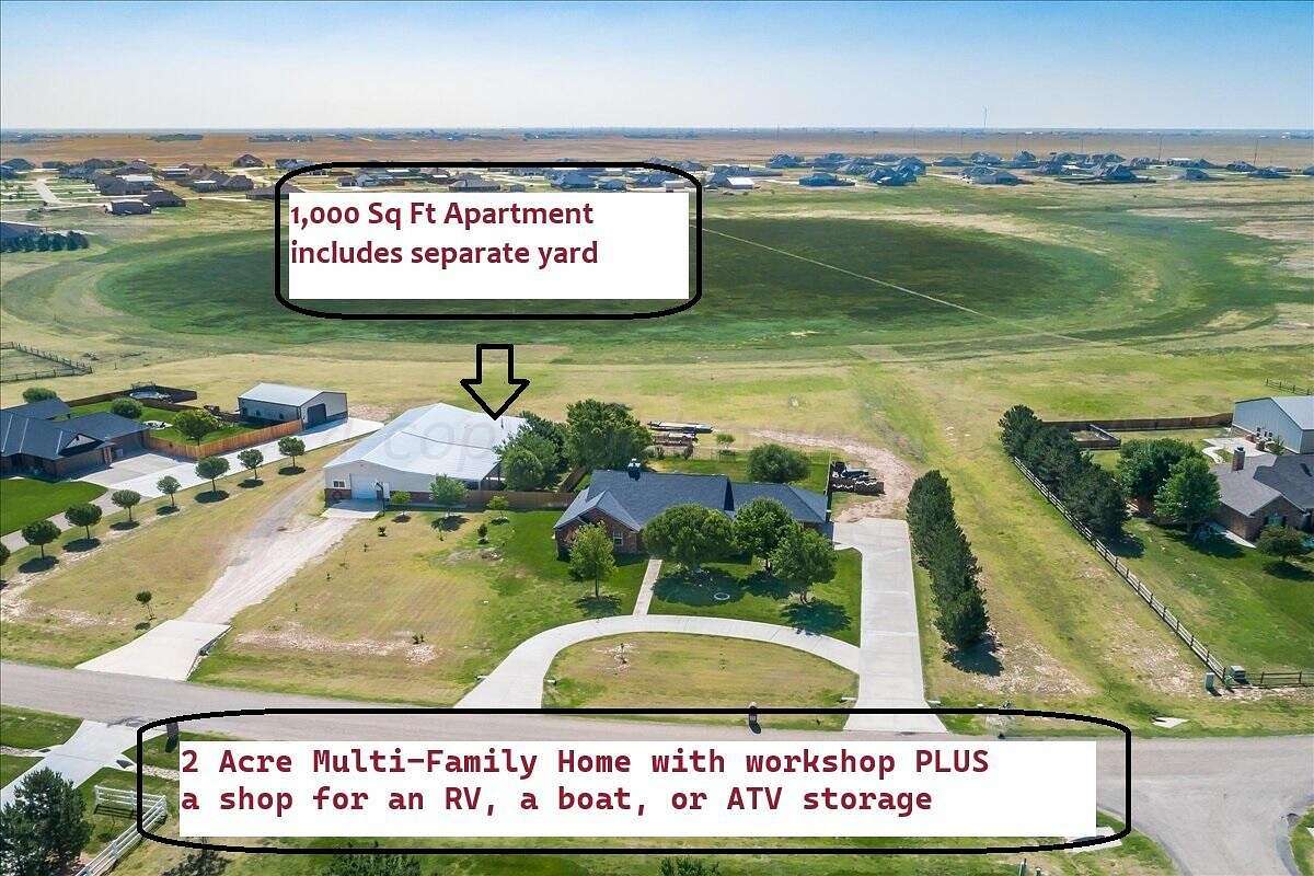 2.14 Acres of Residential Land with Home for Sale in Canyon, Texas