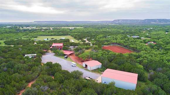 7.22 Acres of Land with Home for Sale in Buffalo Gap, Texas
