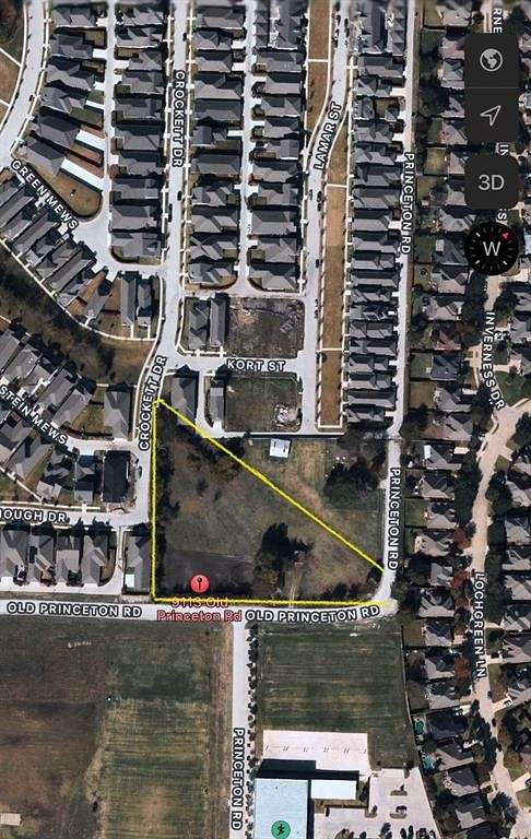 2.325 Acres of Mixed-Use Land for Sale in Rowlett, Texas