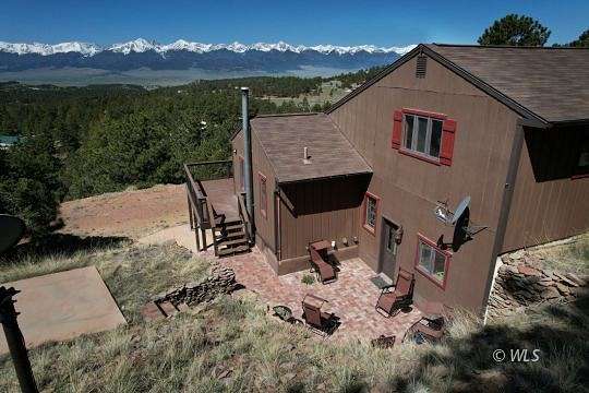 9.28 Acres of Residential Land with Home for Sale in Westcliffe, Colorado