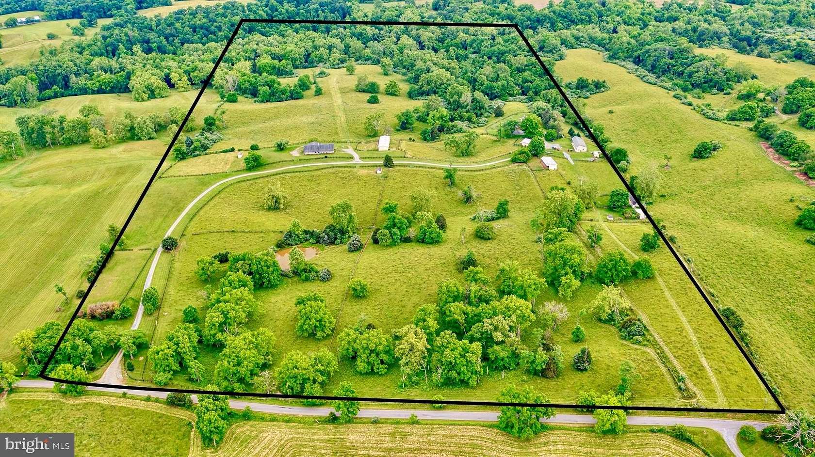 74 Acres of Agricultural Land with Home for Sale in Berryville, Virginia