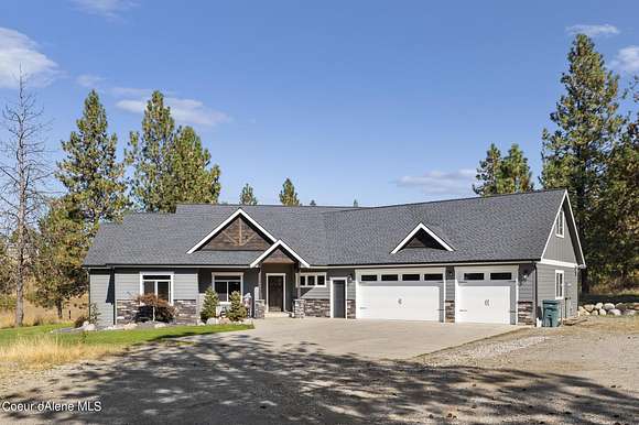 4.3 Acres of Residential Land with Home for Sale in Coeur d'Alene, Idaho