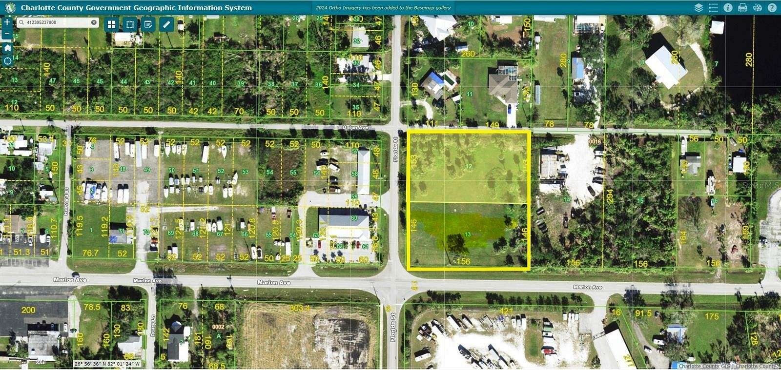 1.74 Acres of Commercial Land for Sale in Punta Gorda, Florida