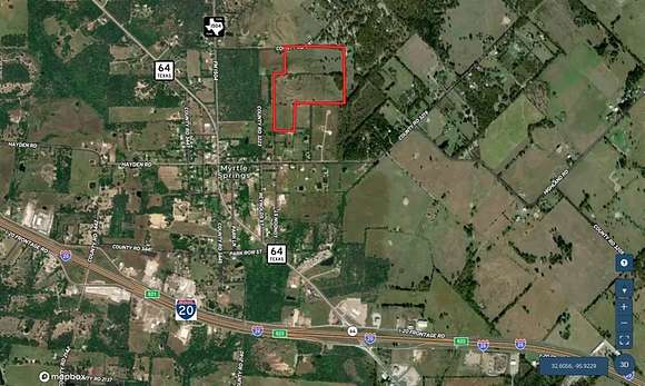 51.7 Acres of Agricultural Land for Sale in Myrtle Springs, Texas