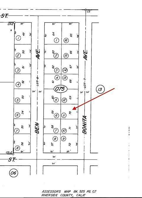 0.13 Acres of Residential Land for Sale in Cabazon, California