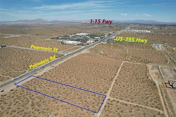 1.8 Acres of Mixed-Use Land for Sale in Victorville, California