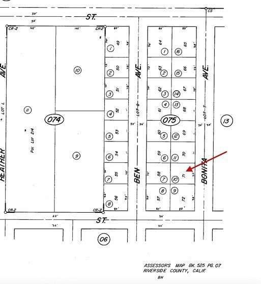 0.13 Acres of Residential Land for Sale in Cabazon, California