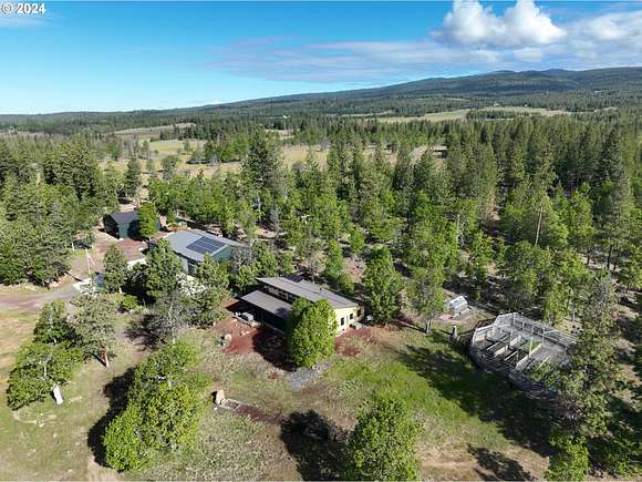 42 Acres of Recreational Land with Home for Sale in Goldendale, Washington