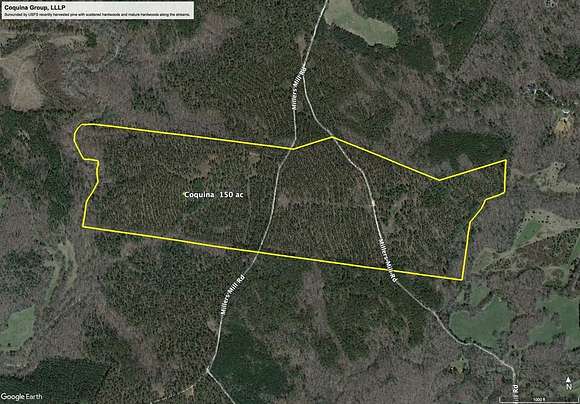 150 Acres of Recreational Land for Sale in Abbeville, South Carolina