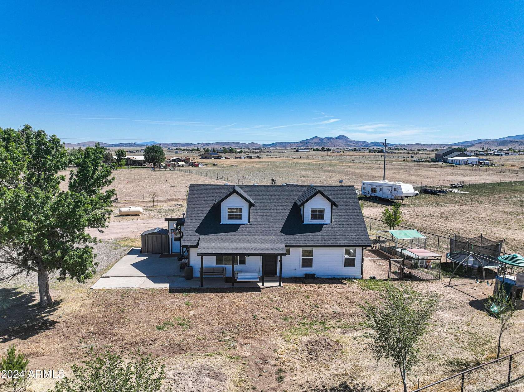 9.88 Acres of Land with Home for Sale in Prescott Valley, Arizona