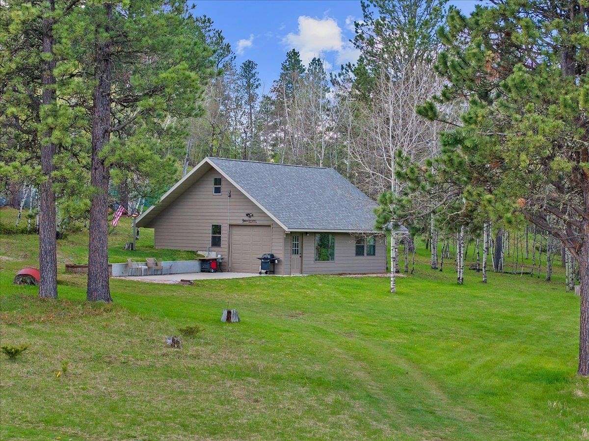 10.1 Acres of Recreational Land with Home for Sale in Lead, South Dakota