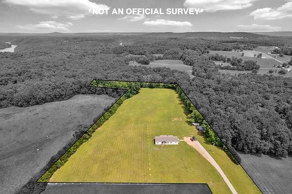 9.5 Acres of Residential Land with Home for Sale in Smithville, Tennessee