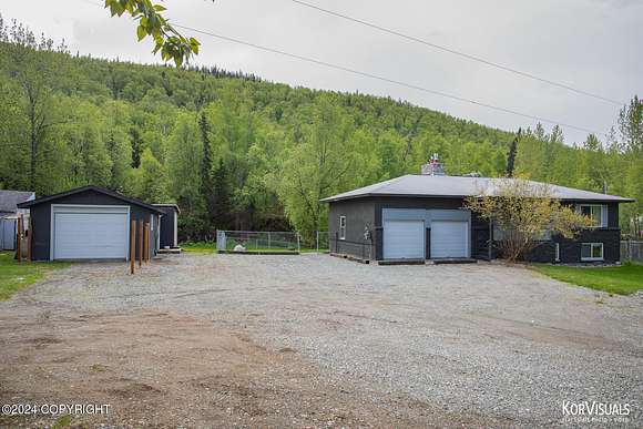 2.4 Acres of Residential Land with Home for Sale in Eagle River, Alaska
