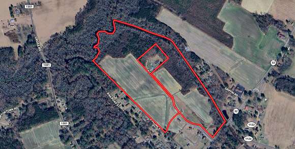 78 Acres of Recreational Land & Farm for Sale in Roper, North Carolina
