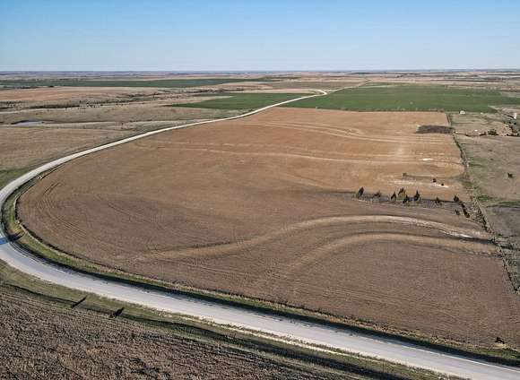 75 Acres of Recreational Land & Farm for Sale in Osborne, Kansas