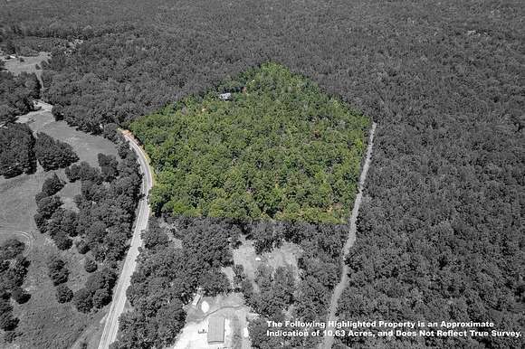 10.6 Acres of Land with Home for Sale in Palestine, Texas