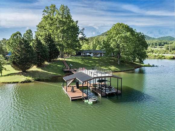 2.6 Acres of Residential Land with Home for Sale in Hiawassee, Georgia