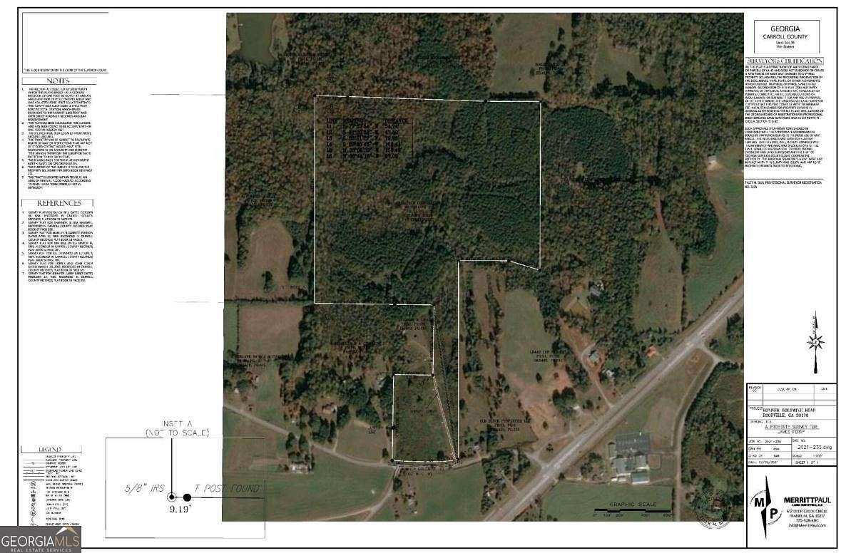 72.9 Acres of Agricultural Land for Sale in Carrollton, Georgia