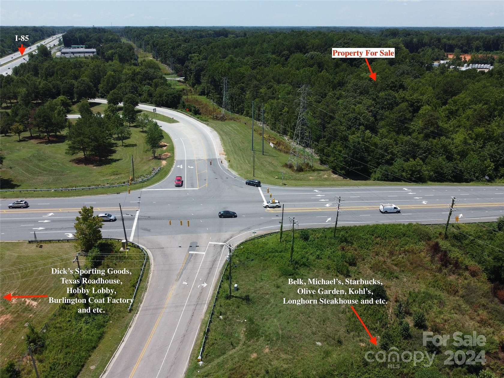 5.3 Acres of Commercial Land for Sale in Salisbury, North Carolina