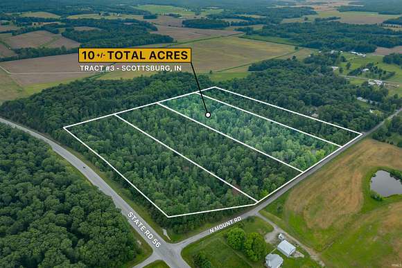 10 Acres of Land for Sale in Scottsburg, Indiana