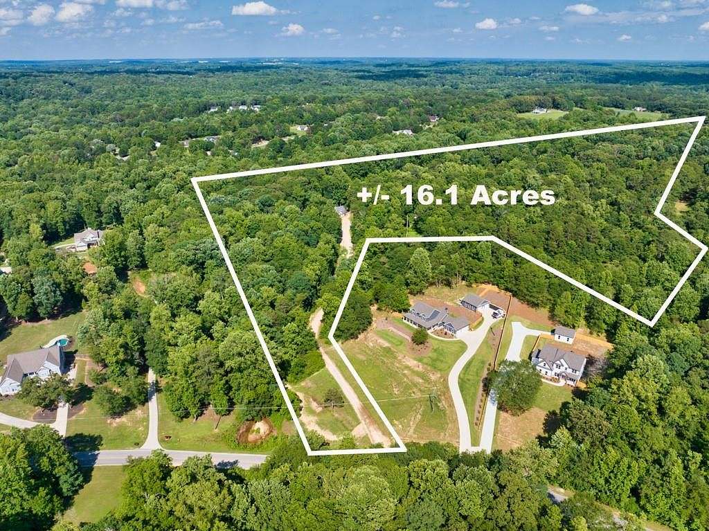 16.1 Acres of Land with Home for Sale in Braselton, Georgia