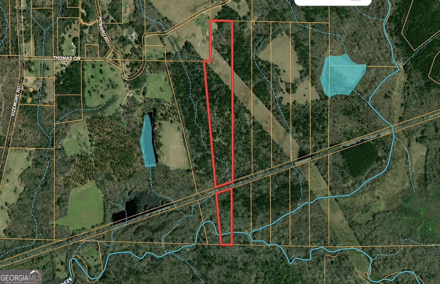 26.03 Acres of Recreational Land for Sale in Box Springs, Georgia