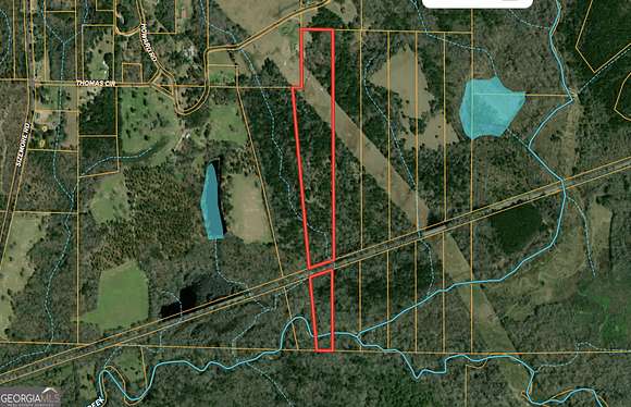 26 Acres of Recreational Land for Sale in Box Springs, Georgia