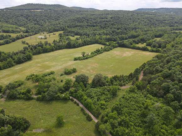 198 Acres of Recreational Land & Farm for Sale in Marshall, Arkansas