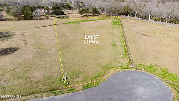 2.16 Acres of Residential Land for Sale in Opelousas, Louisiana