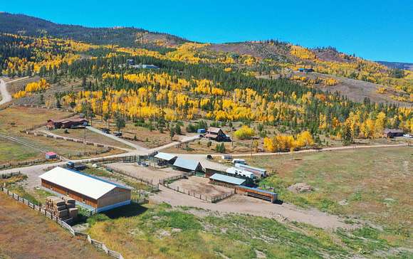 37.7 Acres of Land with Home for Sale in Granby, Colorado