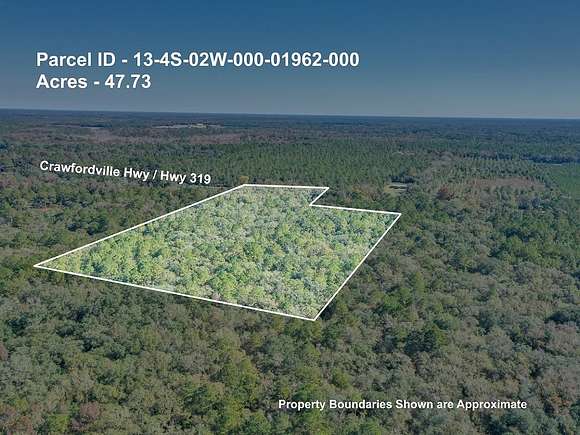 47.3 Acres of Agricultural Land for Sale in Crawfordville, Florida
