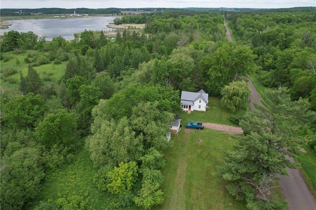 12.07 Acres of Land with Home for Sale in Trade Lake, Wisconsin