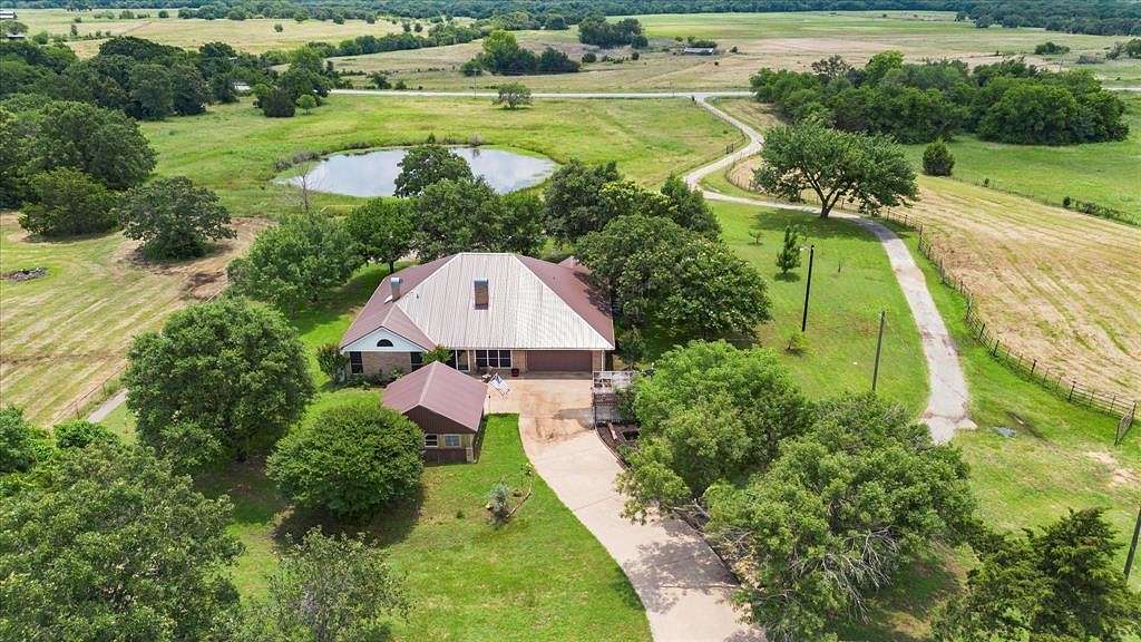 26 Acres of Agricultural Land with Home for Sale in Cleburne, Texas