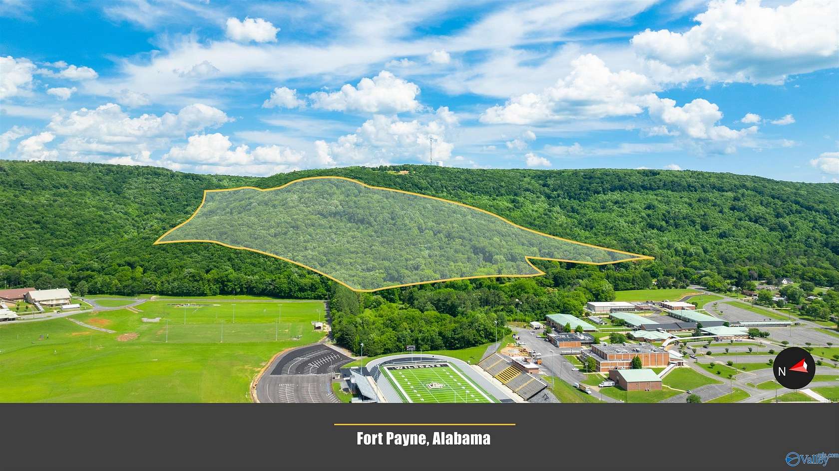 87 Acres of Recreational Land for Sale in Fort Payne, Alabama