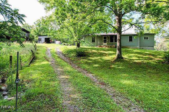 28 Acres of Land with Home for Sale in Bulls Gap, Tennessee