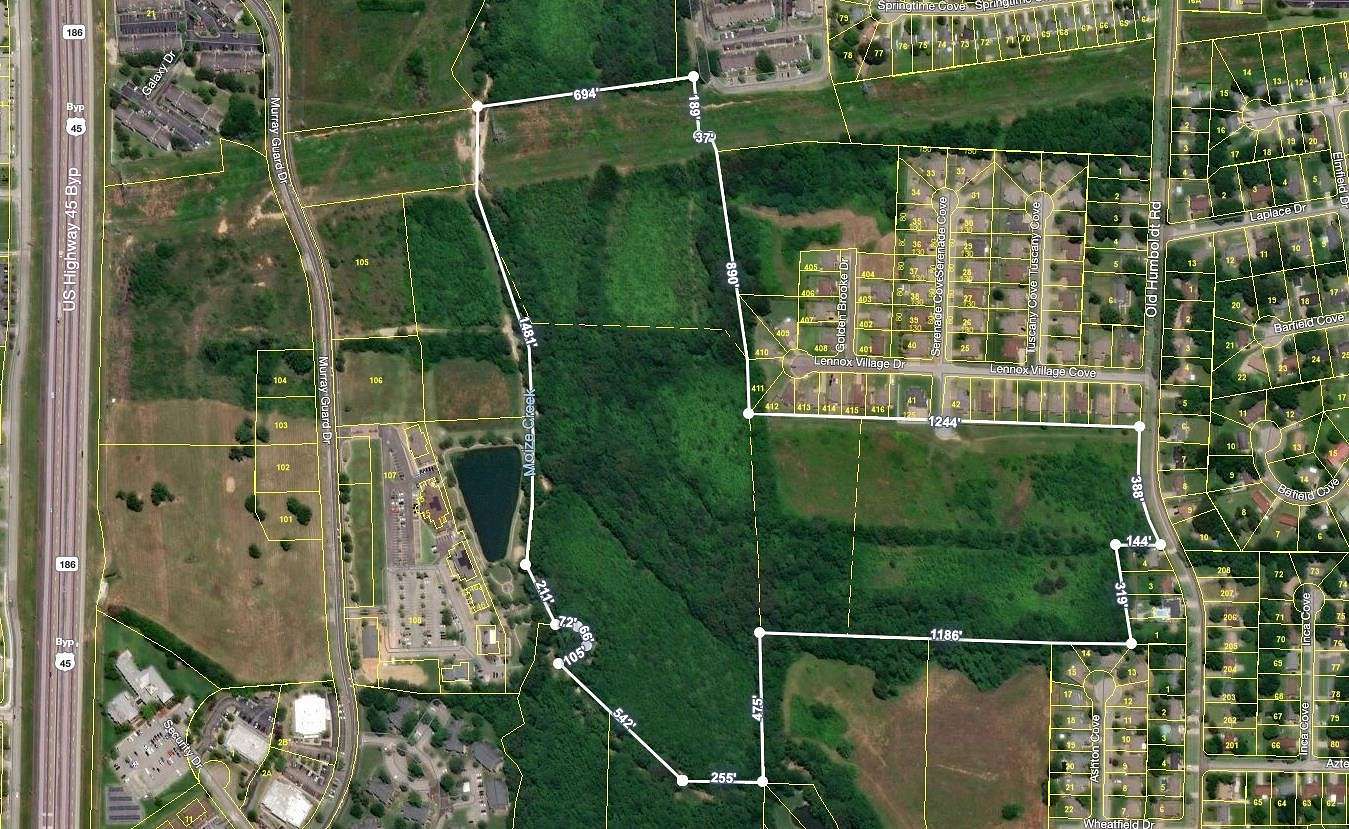33.6 Acres of Land for Sale in Jackson, Tennessee