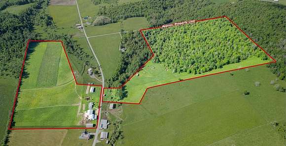 61.1 Acres of Agricultural Land with Home for Sale in Harrison Valley, Pennsylvania