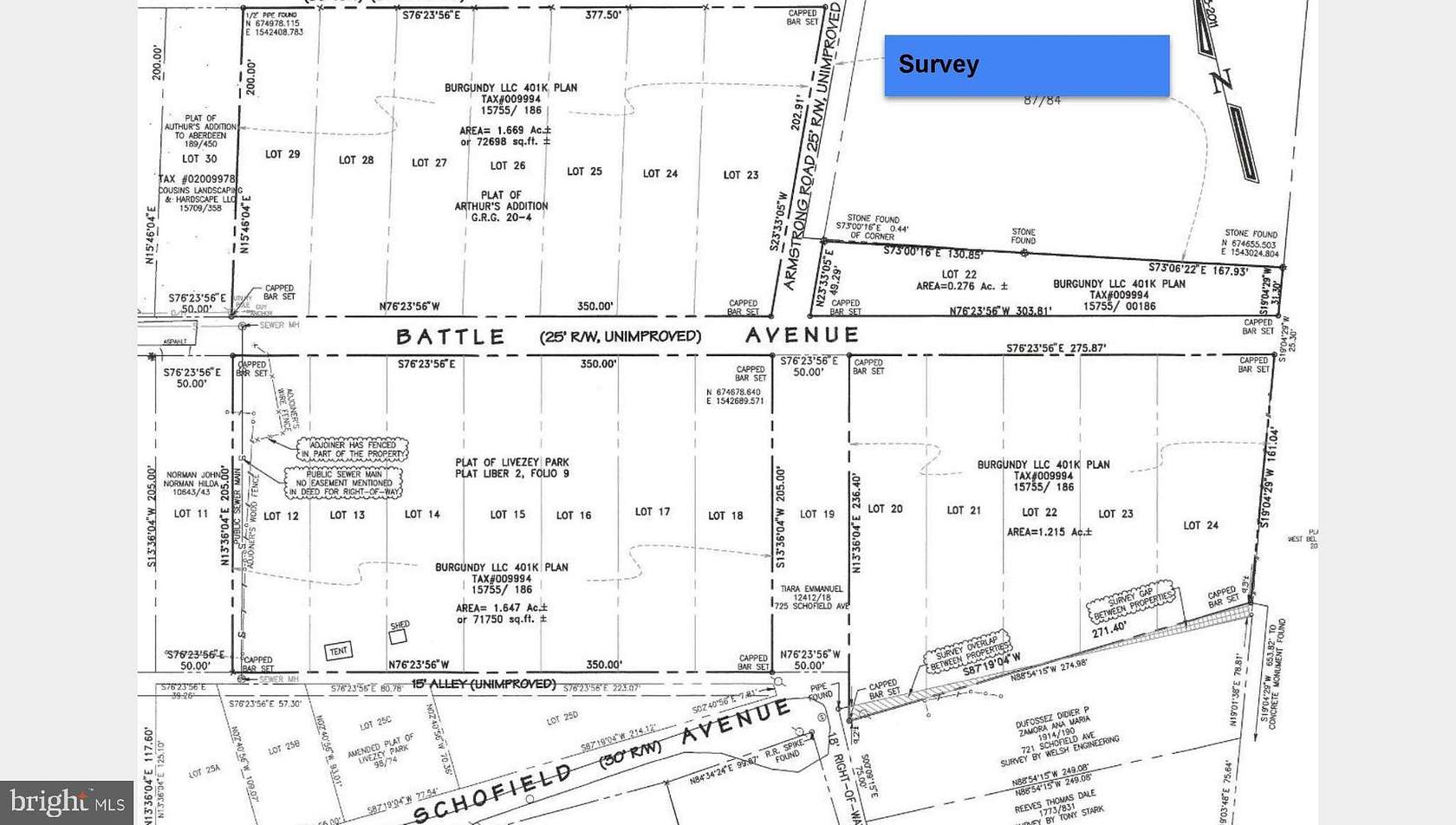 4.5 Acres of Land for Sale in Aberdeen, Maryland