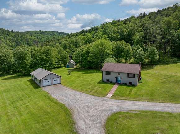 49.9 Acres of Land with Home for Sale in Moretown, Vermont