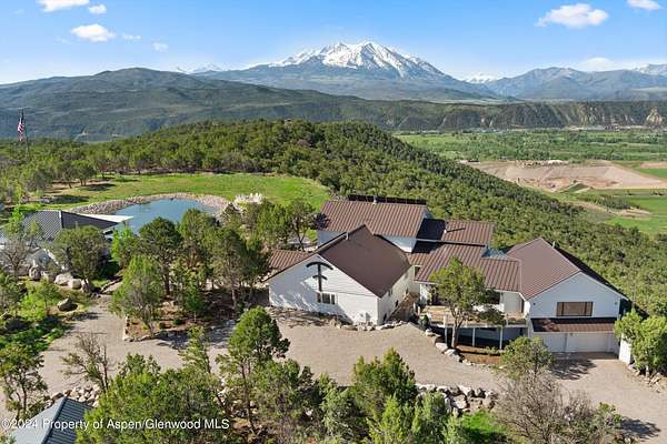 22.7 Acres of Recreational Land with Home for Sale in Carbondale, Colorado