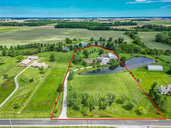 5.6 Acres of Residential Land for Sale in Woodburn, Indiana