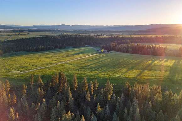 128 Acres of Agricultural Land with Home for Sale in Stevensville, Montana