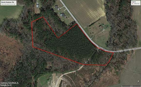 12.5 Acres of Land for Sale in Robersonville, North Carolina
