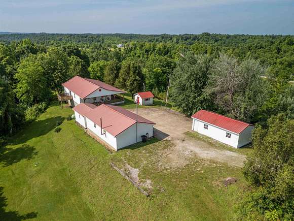 40 Acres of Recreational Land with Home for Sale in Scottown, Ohio