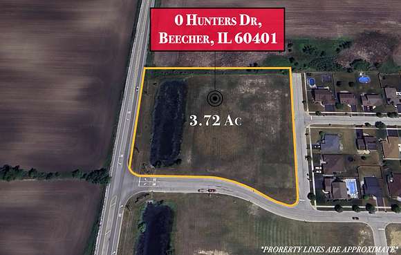 3.7 Acres of Mixed-Use Land for Sale in Beecher, Illinois