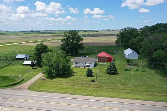 6.1 Acres of Residential Land with Home for Sale in Garner, Iowa