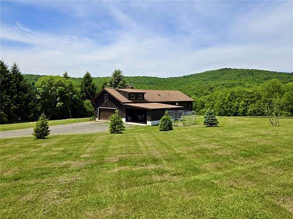 19 Acres of Land with Home for Sale in Kortright Town, New York