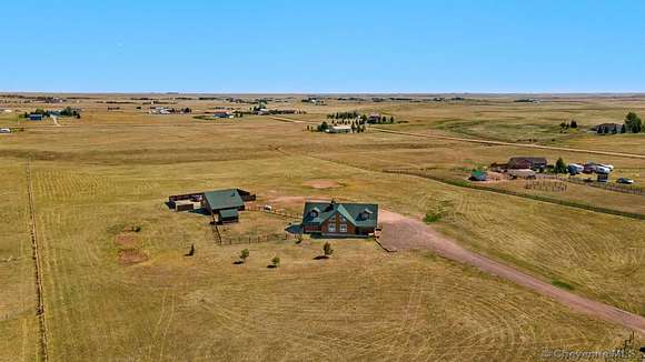 11.3 Acres of Land with Home for Sale in Cheyenne, Wyoming