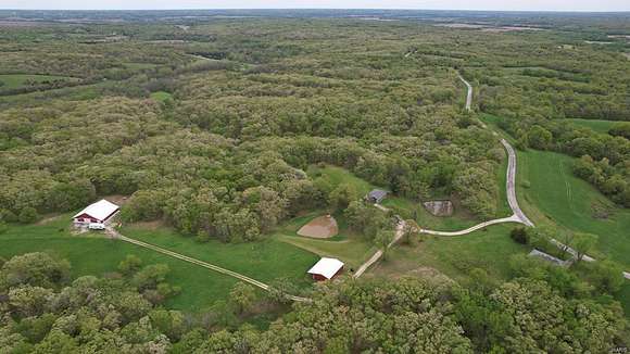 278 Acres of Land with Home for Sale in Novinger, Missouri